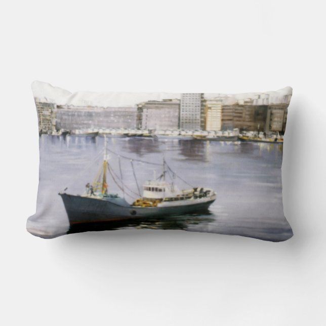 Coussin Rectangle Marine/Marine/Marinez (Recto)