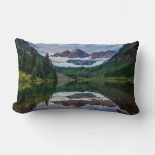 Coussin Rectangle Maroon bells