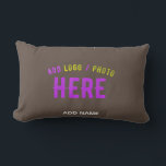 COUSSIN RECTANGLE MARQUE VÉRIFIÉE DE CAFÉ MODERNE ET PERSONNALISABLE<br><div class="desc">VOUS POUVEZ CHANGER,  REDIMENSIONNER OU AJOUTER LOGO,  PHOTO,  TEXTE ET COULEURS COMME VOUS LE SOUHAITEZ.MERCI.</div>