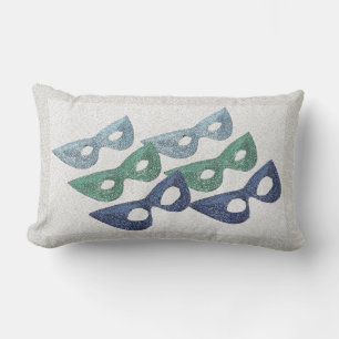 Coussin Rectangle Masques d'étincelles -