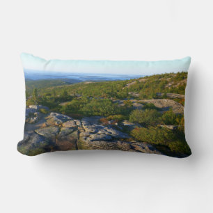 Coussin Rectangle Matin au sommet de la montagne Cadillac à Acadia