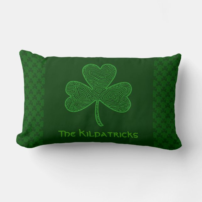 Coussin Rectangle Matmat shamrock (Recto)