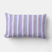 Coussin Rectangle MAZIPOODLES Rayures Spaghetti 14 (Recto)