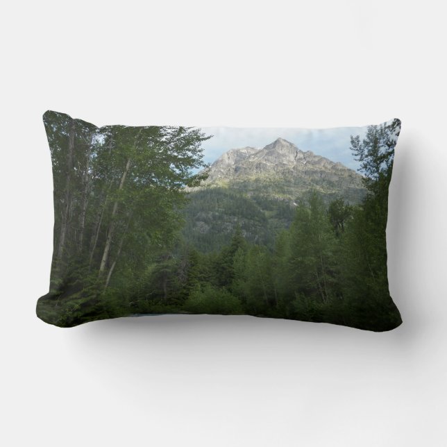 Coussin Rectangle McDonald Creek au parc national des Glaciers (Recto)