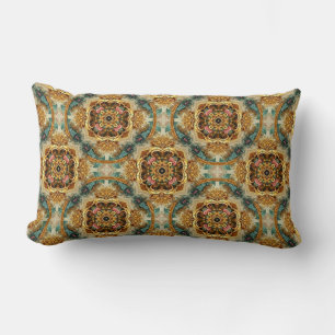 Coussin Rectangle Médaillons de Manoir