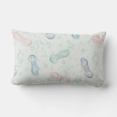 Coussin Rectangle Méduses dérivent double face (Verso)