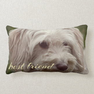 Coussin Rectangle Meilleur ami personnalisé accent lancer oreiller.