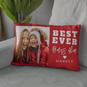Coussin Rectangle Meilleur Bonus d'Ever Maman Photo
