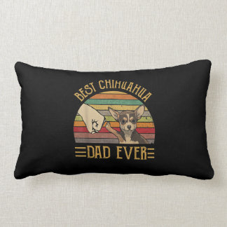 Coussin Rectangle meilleur chihuahua papa    eversunset