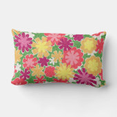 Coussin Rectangle Mélange floral (Verso)