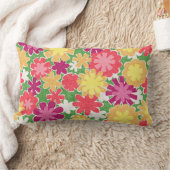 Coussin Rectangle Mélange floral (Couverture)