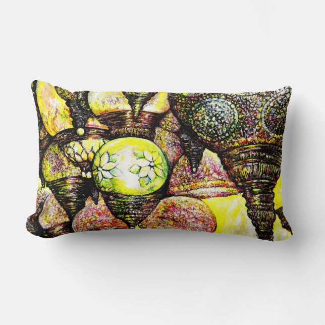 Coussin Rectangle Même plus grande idée de couleur (Recto)