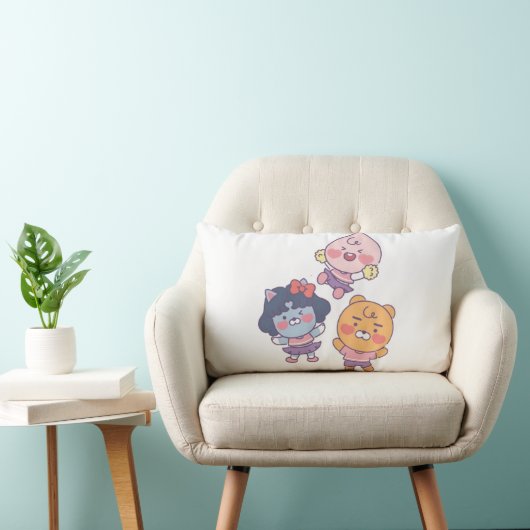 Coussin Rectangle Meneuses de claque (Chaise)