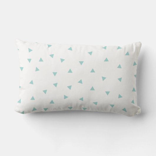 Coussin Rectangle menthe de //de forme de rectangle de geo de (Verso)