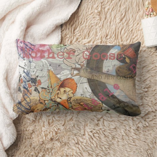 Coussin Rectangle Mère Goose Nursery Rhyme Fairy Tale (Couverture)