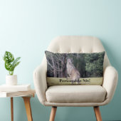 Coussin Rectangle Mère Kangaroo avec bébé Joey dans sa poche (Chaise)
