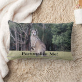 Coussin Rectangle Mère Kangaroo avec bébé Joey dans sa poche (Couverture)