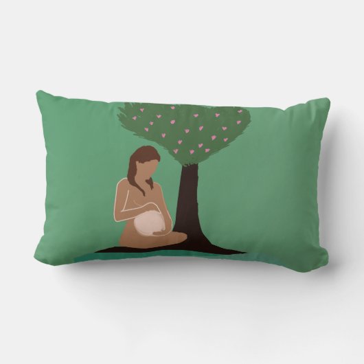 Coussin Rectangle Mère Nature (Verso)