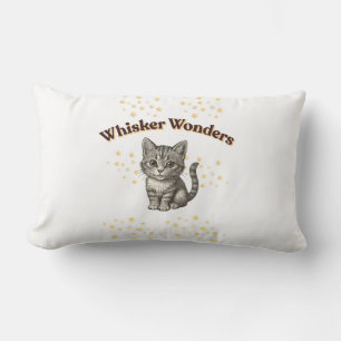 Coussin Rectangle Merveilles Moustaches