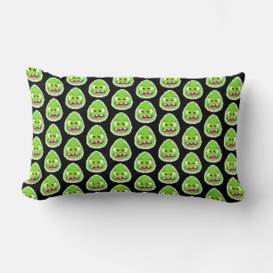 Coussin Rectangle Mignon monstre d'œuf pixelisé