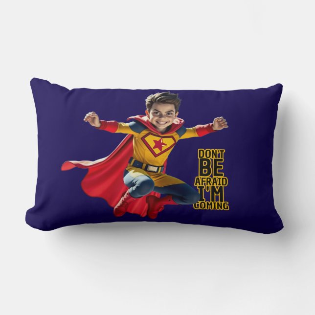 Coussin Rectangle Mini Hero Mischief  (Recto)