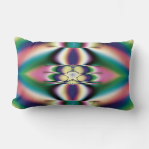 Coussin Rectangle Miroirs Arc-en-ciel