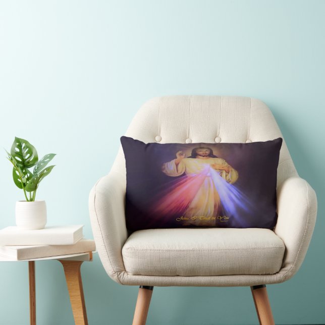 Coussin Rectangle Miséricorde divine (Chaise)