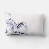 Coussin Rectangle Mme artistique simple Pillow de coquillages de (Verso)