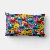Coussin Rectangle Modèle de l'équipe de 1, rue Sésame (Verso)
