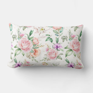 Coussin Rectangle Modèle floral