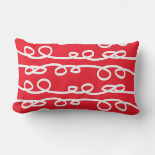 Coussin Rectangle modèle tourbillon