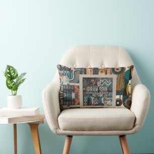 Coussin Rectangle Modèles d'âme urbaine