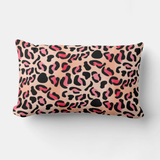 Coussin Rectangle Modern Leopard Pattern Animal Print