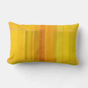 Coussin Rectangle Moderne Abstrait Couleurs Citronnées Colorées