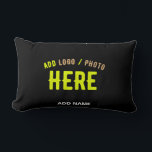 COUSSIN RECTANGLE MODERNE ET MODERNE PERSONNALISABLE NOIR VÉRIFIÉ<br><div class="desc">VOUS POUVEZ CHANGER,  REDIMENSIONNER OU AJOUTER LOGO,  PHOTO,  TEXTE ET COULEURS COMME VOUS LE SOUHAITEZ.MERCI.</div>