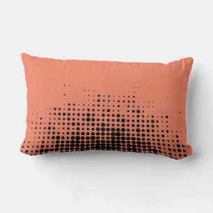 Coussin Rectangle Moderne, ludique, motif géométrique urbain en cerc