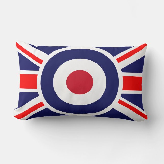 Coussin Rectangle Modes Cible Modes Angleterre Scooter Cible (Recto)