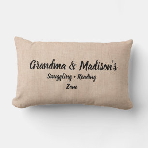Coussin Rectangle Modifier les noms Zone de lecture de chanfrein de