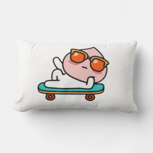 Coussin Rectangle Moment cool de skateboard