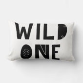 Coussin Rectangle Mon Enfant "Wild One" Un Pièce Unique Scandi Owl (Recto)
