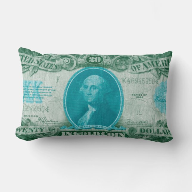 Coussin Rectangle Monnaie moderne V (Recto)