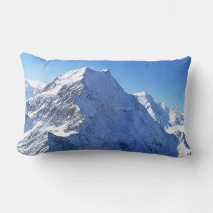 Coussin Rectangle Mont Cook (Aoraki) Peak, Nouvelle-Zélande