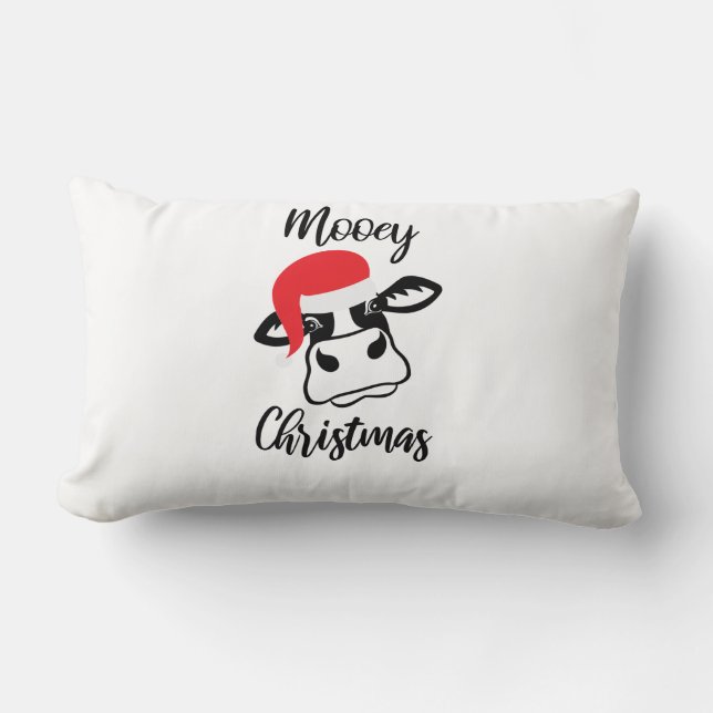 Coussin Rectangle Mooey Christmas (Recto)