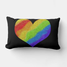 Mosaic Coeur arc-en-ciel