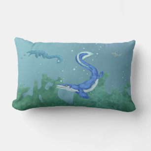 Coussin Rectangle Mosasaure