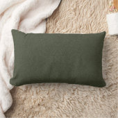 Coussin Rectangle Moss Green Texture Jeu d'oreiller - Personnalisabl (Couverture)