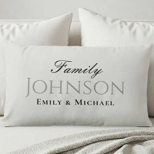 Coussin Rectangle Mother's Day gift, Personalized wedding gift