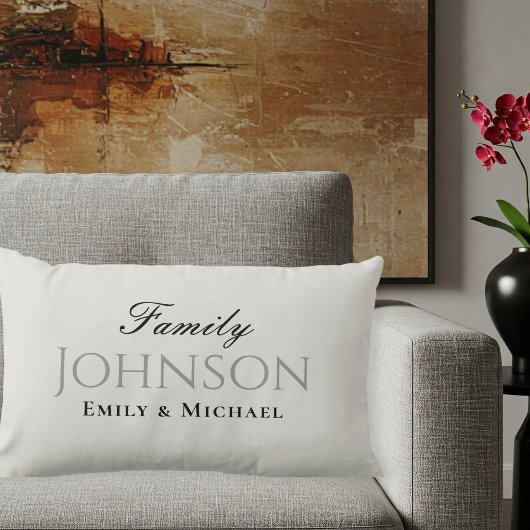 Coussin Rectangle Mother's Day gift, Personalized wedding gift