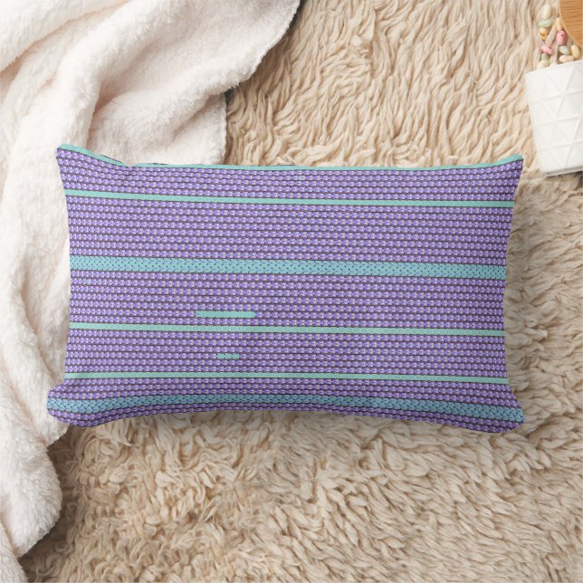Coussin Rectangle Motif abstrait géométrique moderne rayé 1291 (Couverture)