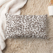 Coussin Rectangle Motif africain de fausse fourrure (Couverture)